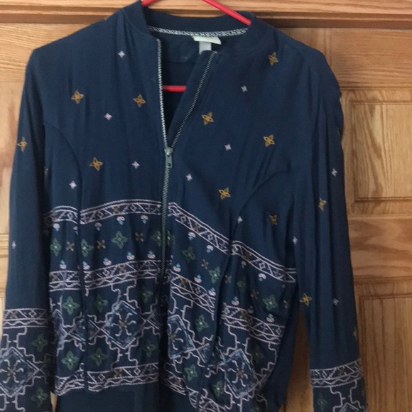 Embroidered bomber jacket - Picture 2 of 8